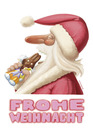 Cartoon: frohe weihnacht (small) by droigks tagged weihnachten froh weihnachtsmann jahreswechsel heilg abend knecht ruprecht santa claus osterhase ostern zipfelmütze rot bart schnapsnase alufolie droigk droigks genuss nahrhaft schmackhaft