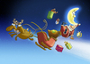 Cartoon: Fröhliche Weihnachten (small) by droigks tagged mond,nachthimmel,droigks,weihnachtsmann,bescherung,unfall,rentierschlitten,christmas,xmas,accident,santa,claus,ride,in,open,sleigh