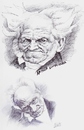 Cartoon: Arthur Schopenhauer (small) by wwoeart tagged arthur,shopenhauer