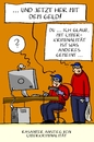 Cartoon: cyberkriminalität (small) by leopold maurer tagged cberkriminalität,kriminalität,kriminalitätsrate,räuber,krimineller,computer,internet,online,diebstahl,sicherheit