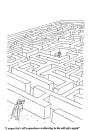 Cartoon: Maze (small) by Ken tagged self pity in maze