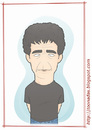 Cartoon: Lou Reed (small) by Freelah tagged lou,reed,velvet,underground