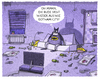 Cartoon: ... (small) by markus-grolik tagged haushalt batman gotham city unordnung alltag aufräumen recht und ordnung comic superheld super joker hollywood cartoon grolik