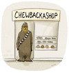 Cartoon: ... (small) by markus-grolik tagged chewbacca,star,wars,peter,mayhew,george,lucas,hollywood