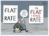 Cartoon: ... (small) by markus-grolik tagged flatrate,inflationsrate,inflation,geldentwertung,wortspiel,vergangenheit