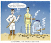 Cartoon: Emmanuel Skywalker (small) by markus-grolik tagged macron,star,wars,weltall,armee,all,frankreich,paris,militarisierung,militaer
