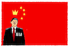 Cartoon: Jinpings dritte Amtszeit (small) by markus-grolik tagged china,xi,jinping,peking,taiwan,historische,amtszeit
