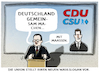 Cartoon: Teamgeist (small) by markus-grolik tagged bundestagswahl,laschet,cdu,csu,kanzlerkandidat,union,partei,maassen,pressefreiheit