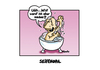 Cartoon: Seifenopa (small) by Marcus Trepesch tagged soap,opera,old,people,cartoon,comic,washing,sex