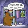 Cartoon: bärennachtisch (small) by schuppi tagged nachtisch,bär,verlust,crash,indizes,aktien,kurs,aktienkurs,verlust,börsen