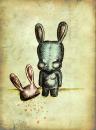 Cartoon: Misery is a Bunny (small) by LUIS PEREZ PEREZ tagged bunny