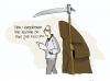Cartoon: Routine (small) by ali tagged job routine death missverständnis mckinsey