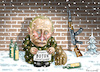 Cartoon: BOTOX SANKTIONEN (small) by marian kamensky tagged putins,bescherung,ukraine,provokation,swift,nato,osterweiterung