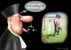 Cartoon: Hoeness vor dem Richter (small) by marian kamensky tagged uli,hoeness,fc,bayern,steuerbtrug,menschenhandel