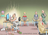 Cartoon: HOMEOFFICE-ENDE (small) by marian kamensky tagged homeoffice,ende