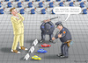 Cartoon: MENSCHENRECHTSIGNORANT ELON MUSK (small) by marian kamensky tagged menschenrechtsignorant,elon,musk,uiguren,xinjiang