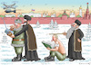 Cartoon: MULLAHS IN MOSKAU (small) by marian kamensky tagged kamikaze,terrorist,putin,iran,drohne