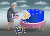Cartoon: ROSINENPICKEREI VON FRAU MAY (small) by marian kamensky tagged brexit,theresa,may,england,eu,schottland,weicher,wahlen,boris,johnson