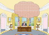 Cartoon: THE BIG WALL SPEACH (small) by marian kamensky tagged obama,trump,präsidentenwahlen,usa,baba,vanga,republikaner,inauguration,demokraten,wikileaks,faschismus,jamal,khashoggi,shutdown,happy,new,year,2019,rede,an,die,nation