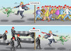 Cartoon: TRUMPS SUPERSPREADER-MASSENWAHL (small) by marian kamensky tagged us,wahlen,joe,biden,trump,corona,nevada