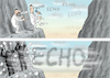 Cartoon: VOM ECHO ERSCHLAGEN (small) by marian kamensky tagged echo,2018