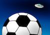 Cartoon: futscifi (small) by Lubomir Kotrha tagged qatar,football,championships
