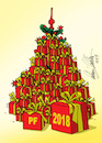 Cartoon: pf2018 (small) by Lubomir Kotrha tagged christmas,santa,claus,new,year,pf