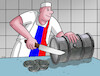 Cartoon: rusrublo (small) by Lubomir Kotrha tagged russia,putin,gas,oil,ruble,the,war,ukraine
