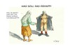 Cartoon: Überraschung (small) by Jori Niggemeyer tagged exhibitionist,kleidung,socken,nackt,zeigen,cool,antwort,statement,sex,niggemeyer,joricartoon,cartoon