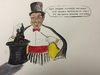 Cartoon: Tsipras der Magier Verhandlung (small) by CatPal tagged griechendlandkrise