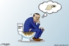 Cartoon: Erdugan the thinker ... (small) by jalal hajir tagged erdugan,isis
