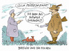 Cartoon: after breivik (small) by Andreas Prüstel tagged breivik,prozess,anwälte,notwehr,morde