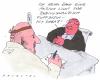 Cartoon: angina (small) by Andreas Prüstel tagged gesundheitsreform