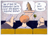 Cartoon: eh wurst (small) by Andreas Prüstel tagged bundespräsident,wulff,leberwurst,öffentlicherede