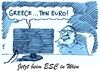 Cartoon: esc wien (small) by Andreas Prüstel tagged eurovision,song,contest,esc,wien,griechenland,euro,finanzkrise,cartoon,karikatur,andreas,pruestel
