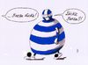 Cartoon: faxen (small) by Andreas Prüstel tagged griechenland,schuldenkrise,eu,euro,geldgeber,troika,regierungen,brüssel,faxen,staatsbankrott,cartoon,karikatur,andreas,pruestel