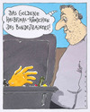 Cartoon: goldenes händchen (small) by Andreas Prüstel tagged fußballeuropameisterschaft,halbfinale,deutschland,italien,bundestrainer,goldeneshändchen,aufstellung,taktik