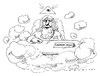 Cartoon: goldman sachs (small) by Andreas Prüstel tagged herrschaft,gott,superbank,goldmansachs