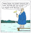 Cartoon: gute butter (small) by Andreas Prüstel tagged sprichwort,politikersprache,butter