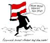 Cartoon: hofer reloaded (small) by Andreas Prüstel tagged österreich,präsidentschaftswahlen,wiederholung,norbert,hofer,fpö,rechtspopulisten,fremdenfeindlichkeit,eufeindlichkeit,heimattümelei,nationalismus,cartoon,karikatur,andreas,pruestel
