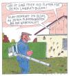 Cartoon: laubbläser (small) by Andreas Prüstel tagged opa,wehrmacht,gartenarbeit,flammenwerfer,laubblattbläser