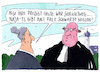 Cartoon: nullen (small) by Andreas Prüstel tagged schwarze,null,nullen,pastor,predigt,cartoon,karikatur,andreas,pruestel