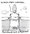 Cartoon: papstbesuch (small) by Andreas Prüstel tagged papst,papstbesuch,wuppertal,loriot