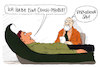 Cartoon: phobie (small) by Andreas Prüstel tagged psychotherapie,couch,psychotherapeut,phobie,cartoon,karikatur,andreas,pruestel