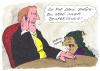 Cartoon: warz ab (small) by Andreas Prüstel tagged besprechung