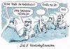 Cartoon: wirtschaftsweise (small) by Andreas Prüstel tagged wirtschaftsweise,fünf,rente,cartoon,karikatur,andreas,pruestel