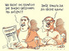 Cartoon: wulff (small) by Andreas Prüstel tagged bundespräsident wulff kredit hausbau vorwürfe