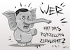 Cartoon: Erdofant (small) by INovumI tagged recep,tayyip,erdogan,türkei,demonstranten,bodyguard,sicherheitskräfte,leibwächter,haftbefehl,ambassador,united,states,turkey