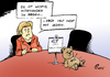 Cartoon: G7-Gipfel (small) by Paolo Calleri tagged deutschland,g7,gipfel,schloss,elmau,bundeskanzlerin,angela,merkel,usa,russland,ukraine,krise,diplomatie,sanktionspolitik,annexion,krim,karikatur,cartoon,paolo,calleri