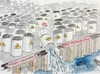 Cartoon: Entsorgung (small) by Pralow tagged atomkatastrophe,fukushima,gesundheit,strahlung,umweltschutz,naturschutz,atomsicherheit,wasserverschmutzung,narungskette,krebs,karzinom,strahlendosis,atomgesetz,endlagerung